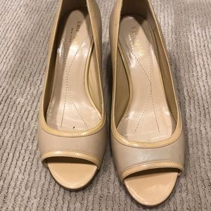 Kate Spade peep toe heels